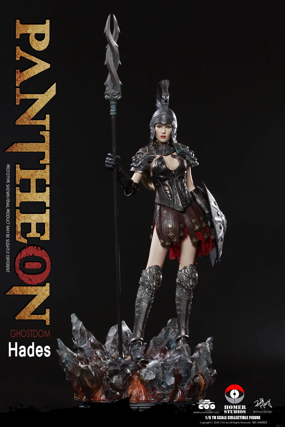 Фигурка богини UNDERWORLD 1/6 COOMODEL X Гомер HS002 PANTHEON с основой | Игрушки и хобби
