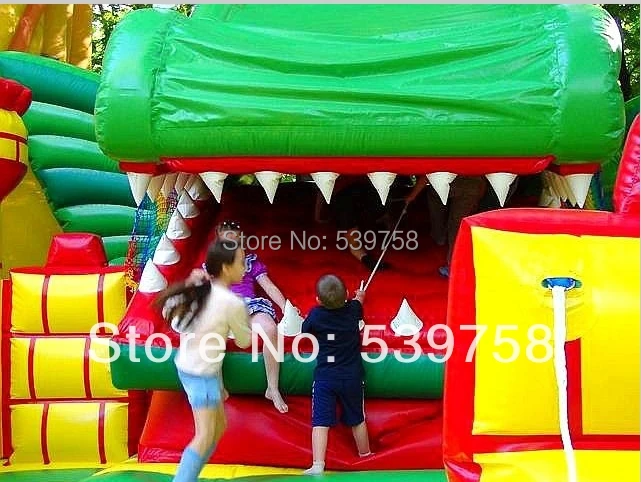 Производители Гуандуна продают надувной батут надувные горки замок | Спорт и