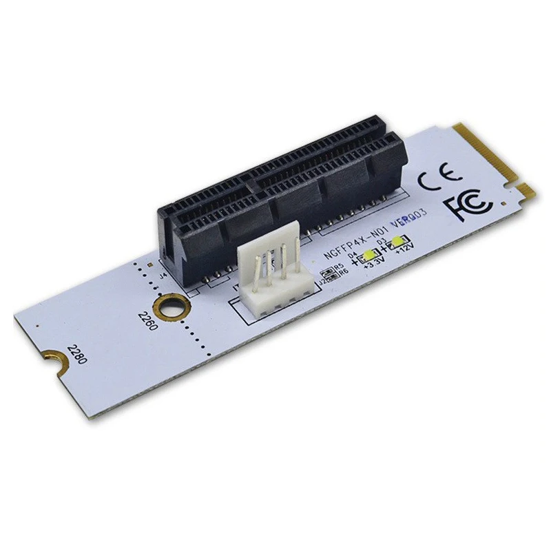 Новая карта расширения NGFF M.2 Key M к PCI E 1X 4X 8X 16X адаптер слота для майнинга