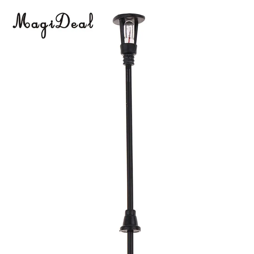 MagiDeal 20 шт. модель 1/100 железнодорожные светодиодные лампы уличный светильник для