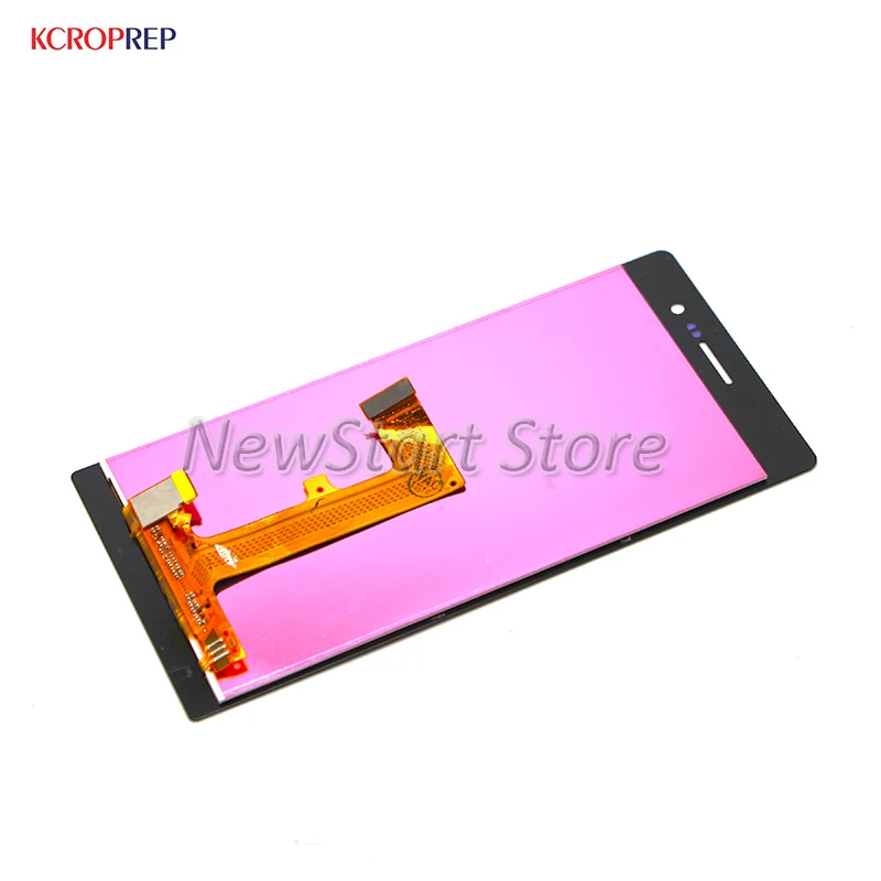 Для Huawei Ascend P7 ЖК дисплей кодирующий преобразователь сенсорного экрана в сборе 5 0