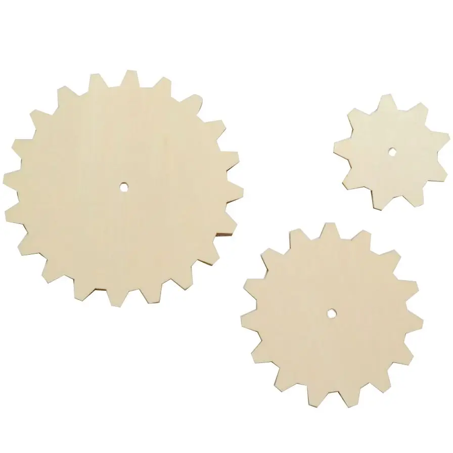 10 шт. зубчатые деревянные фишки с веревкой украшения Рождественская елка Скрапбукинг Декор домашний магазин подвесные ярлыки для рукоделия подарок