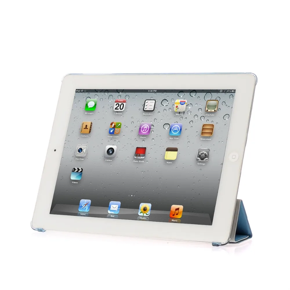 Iambv чехол для iPad 2/3/4 из искусственной кожи сиамские чехла для раскладной смарт-чехол для iPad 2/3/4 Чехол Авто Режим сна/Пробуждение