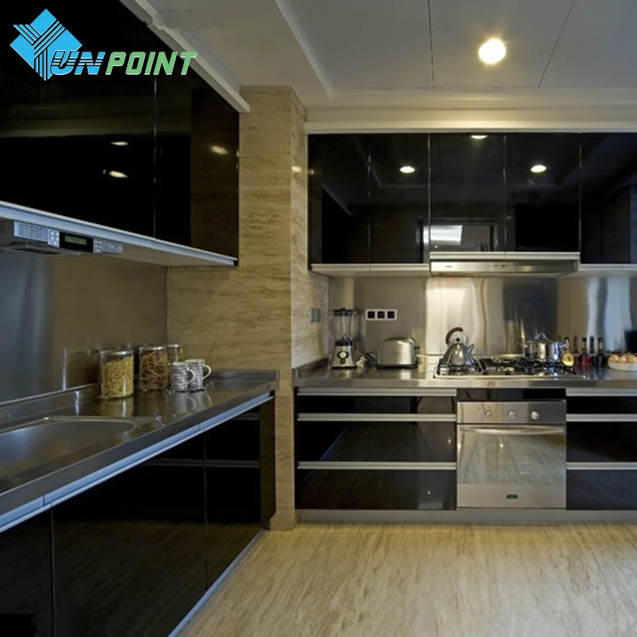 Самоклеящиеся обои YUNPOINT черные ПВХ