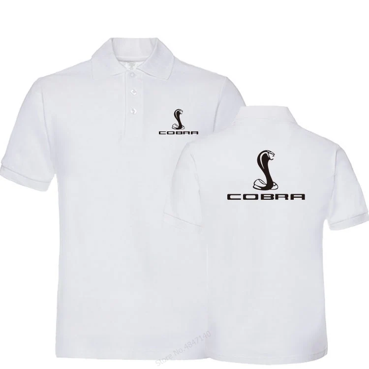 Рубашка-поло мужская хлопковая с коротким рукавом и отложным воротником |