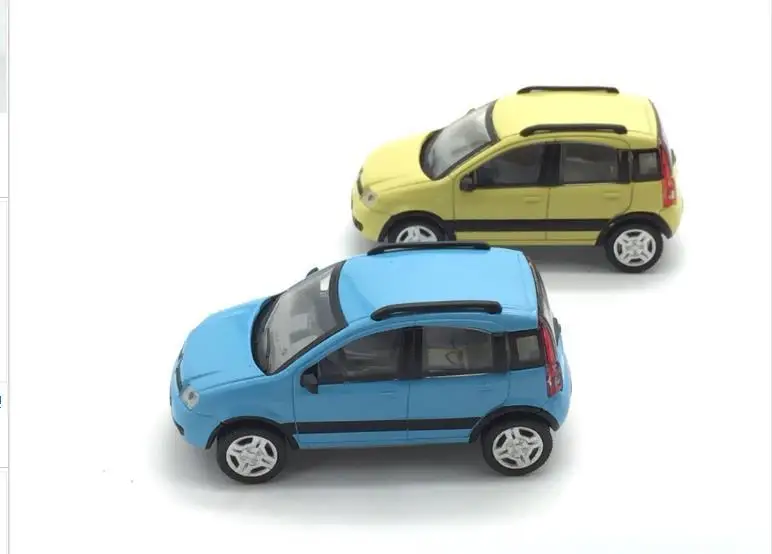 Высокая Имитация Fiat Mini Suv модель 1:43 сплав автомобиля игрушки металлические литья Коллекция игрушечных автомобилей