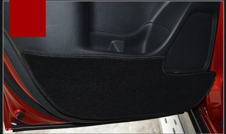 Для Mitsubishi Outlander 2013 2017 авто Стайлинг протектор боковой край защищенный анти удар