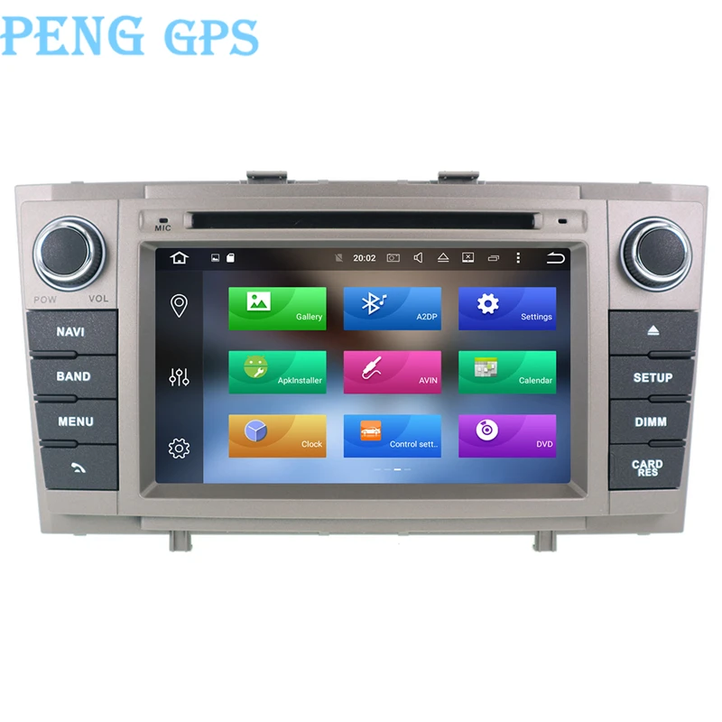 Новейший автомобильный DVD плеер с GPS навигацией для Toyota Avensis T27 2009 2015 Головной блок