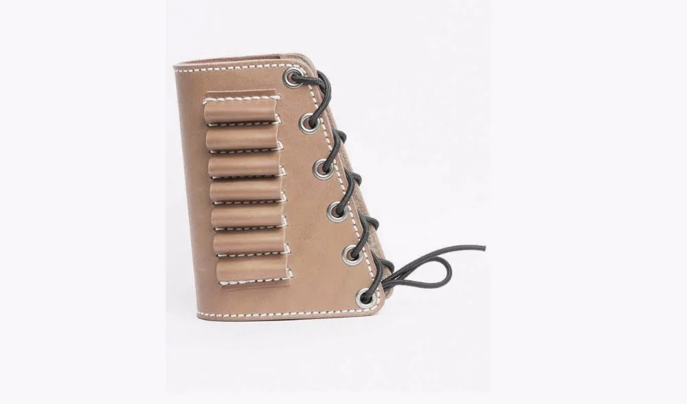Алмазный D кожаный манжета для винтовки 410 45 70|rifle butt|butts riflecuff leather |