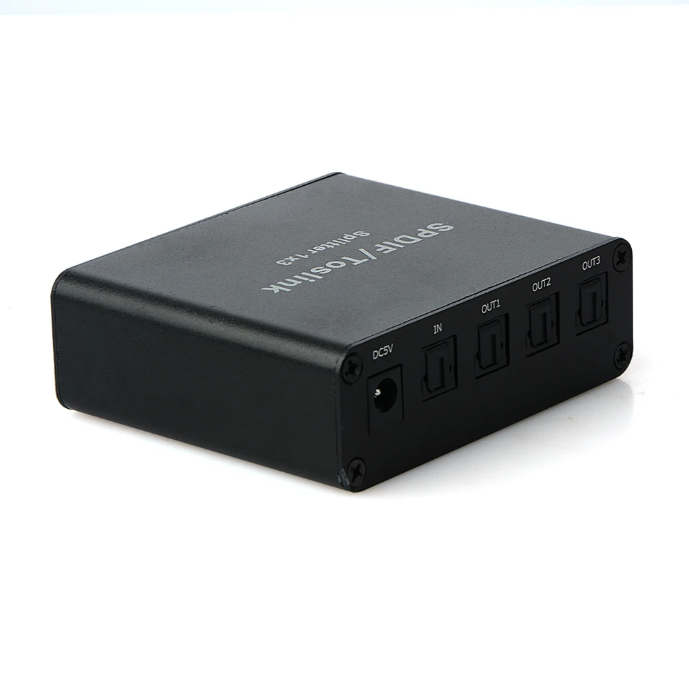 Цифровой оптический аудио переключатель высокой четкости 3 порта SPDIF Toslink