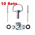 Крепежные быстросъемные детали для мотоцикла 14, Обтекатели для поворотных гонок, заклепки 17 мм, 10 комплектов