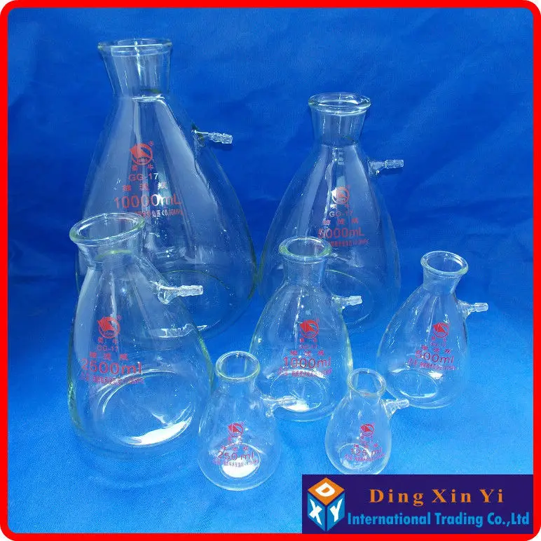 Колба бушне 5000 мл колба для аксессуаров с боковым рычагом фильтром присоской|flask