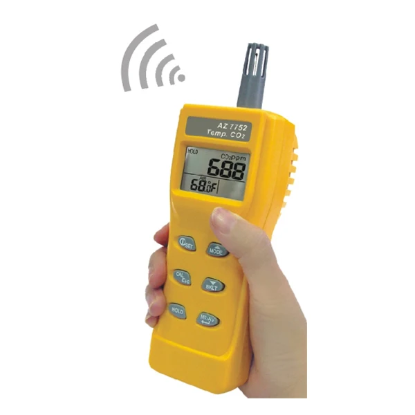 AZ 7752 Крытый Качества Воздуха Метр ручной CO2 Тестер Контроля Температуры|monitor