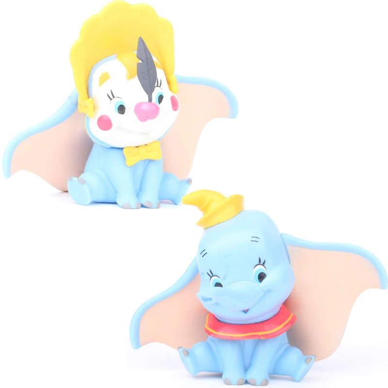 Мультфильм Аниме фильм Dumbo ПВХ фигурку Украшение Коллекция Модель игрушки для