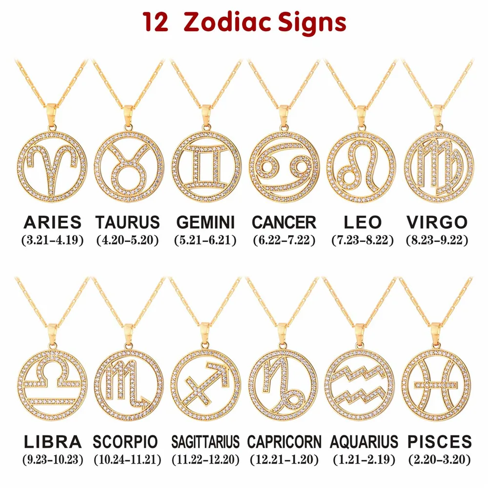 2017 кулоны со знаками Зодиака кулон Рак ожерелье с простым дизайном ювелирных