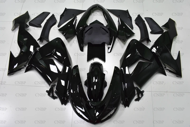 Для Kawasaki ZX10r 2006 наборы для тела Ninja ZX 10r 2006-2007 глянцевый черный Обтекатели ZX10r 2007 набор для всего тела