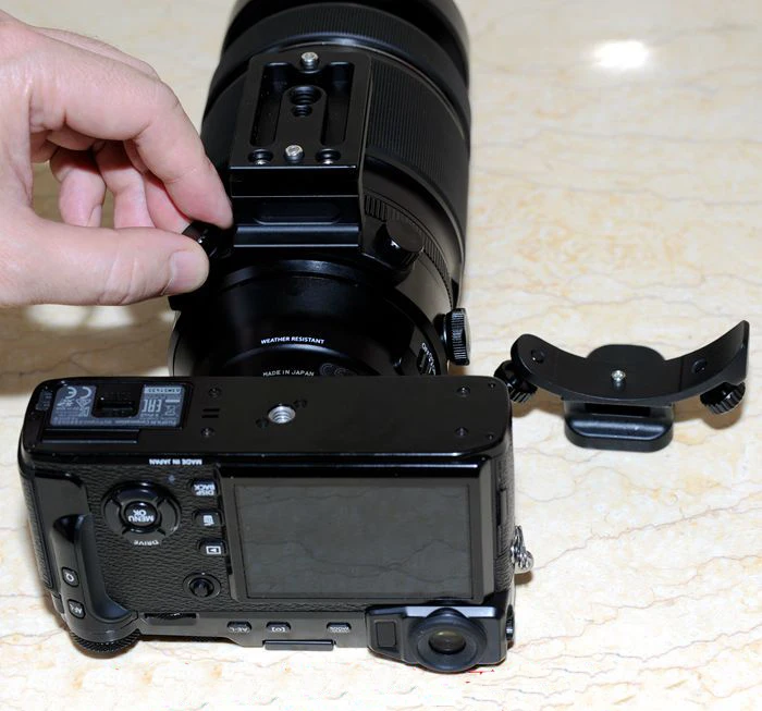 Сменная подставка для воротника объектива ISHOOT ножной адаптер Fujifilm XF 100 400 мм кольцо крепления штатива