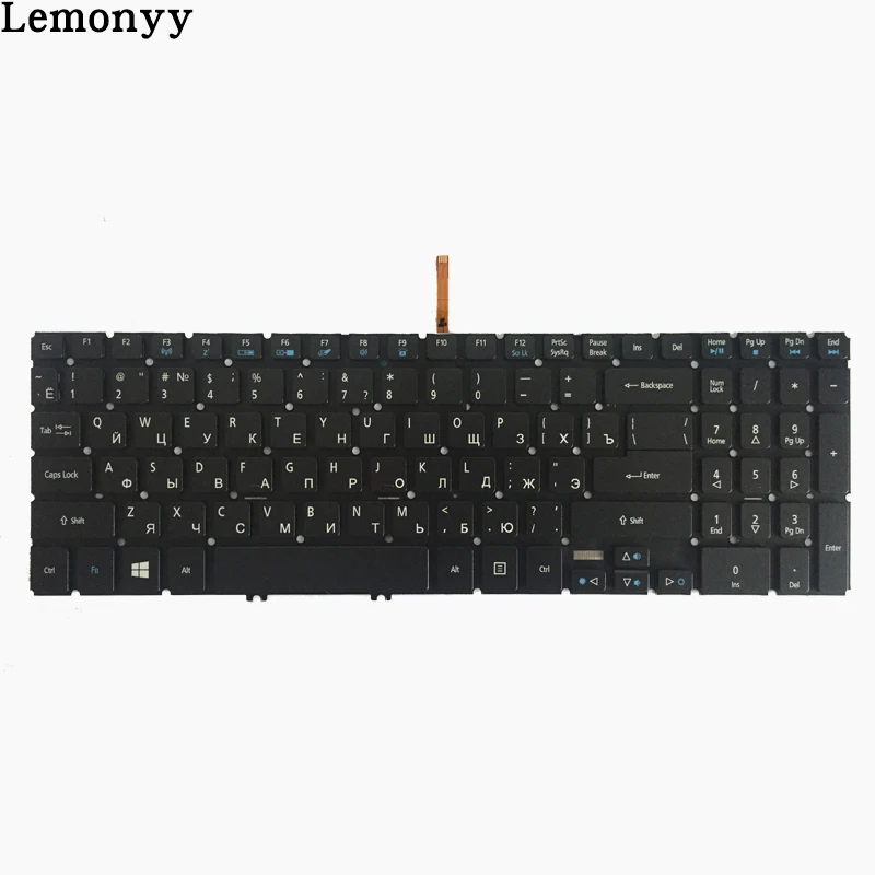 Русский/RU Клавиатура для ноутбука acer Aspire V5-552 V5-552G V5-552P V5-572 V5-572G V5-572P V5-573 V5-573G V5-573P V5-583 Подсветка