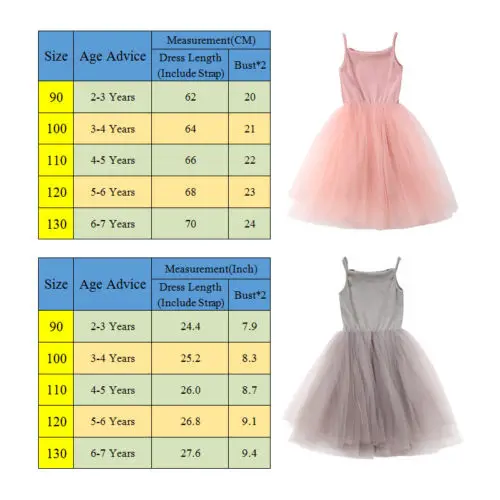 Summer Pretty Girl Princess Tutu Tlles Dress Strap Sleeveless Kid Baby Party Wedding Pageant Formal Dresses Clothes | Детская одежда и