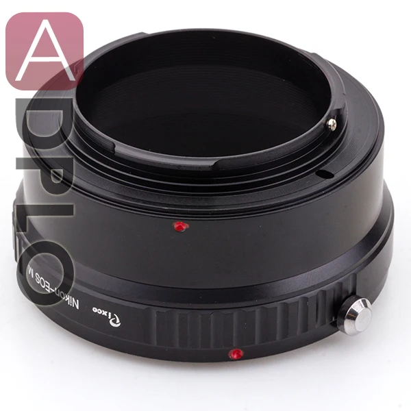 Кольцо адаптер для объектива подходит Nikon AF Φ F Mount Lens To Canon E0S M M2 фотоадаптер