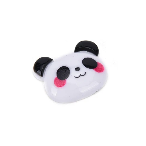 

10 PCS Resin Flatback Flat Back Cabochon Kawaii Panda For Hair Bow Scrapbooking Accessories DIY Craft Decoration