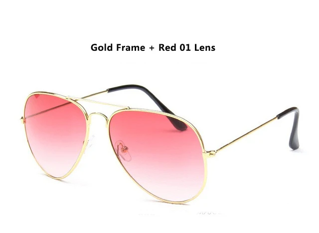 Gold---Red 01 DIGUYAO, классические, модные, солнцезащитные очки, для женщин, мульти, MGradient, солнцезащитные очки, для мужчин, для вождения, зеркальные, очки пилота, очки, бренд Oculos de sol - Цвет линз: Gold---Red 01