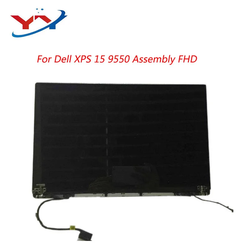 

For Dell XPS 9550 Precision 5510 LCD Screen Assembly FHD Webcam Silver 1920*1080 (non touch)