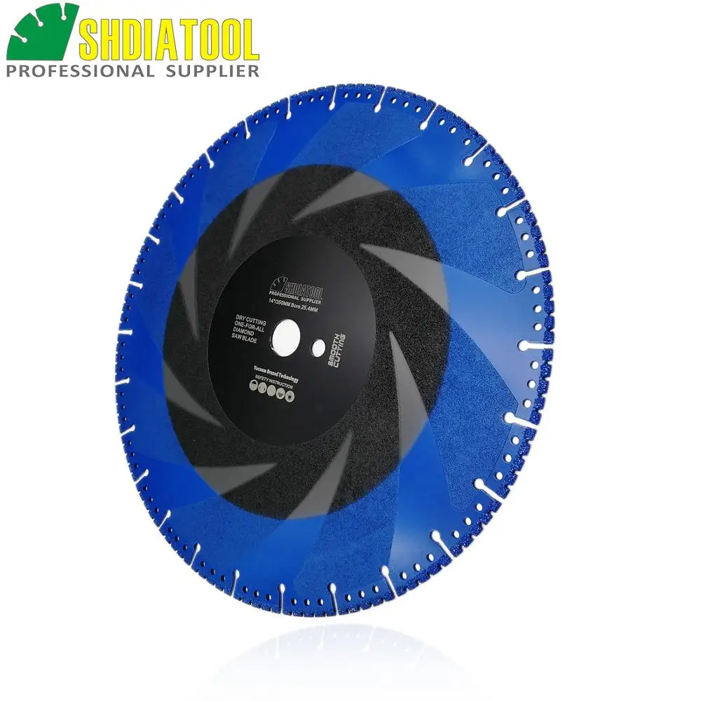 SHDIATOOL 1 шт 14 &quot/350 мм Вакуумные Паяные Алмазный диск отрезной для многоцелевой