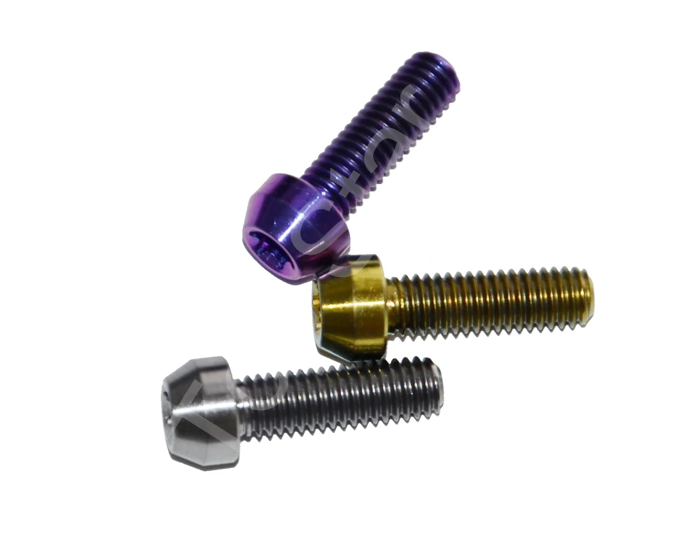 6 шт. M6 x 20 Grade5 титановые болты для гоночного мотоцикла|titanium bolts|bolts titaniumtitanium m6 bolt |