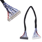 1 шт. x LVDS кабель 8 бит LVDS кабель FIX-30 Pin 2ch для 17 19 22 26 дюймов LCDсветодиодный панель контроллер 25 см Z17