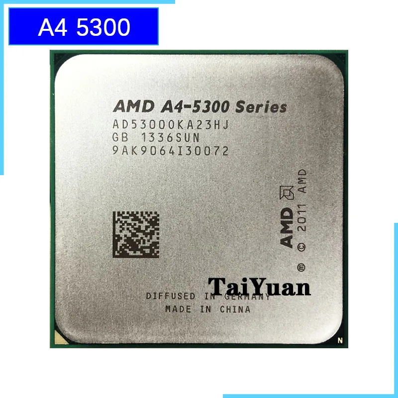 AMD A4 Series 5300 k K 3 4 ГГц двухъядерный процессор AD530BOKA23HJ / AD5300OKA23HJ сокет FM2|Процессоры| |