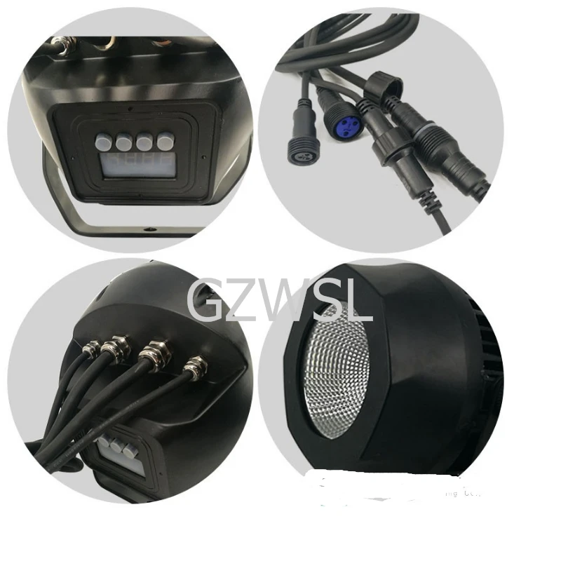 Новейший IP65 COB светодиодный белый цвет водонепроницаемый par 200w|Эффект освещения