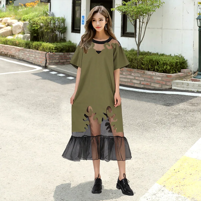 Новинка 2017 года поступление летние открытые пикантные Марля Лоскутная оборками