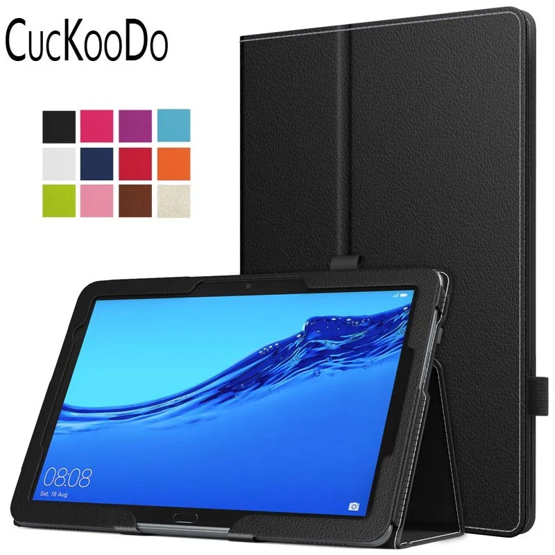 Для Huawei MediaPad M5 Lite 10 тонкий складной чехол-подставка с автоматическим