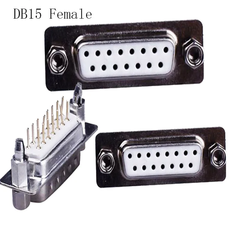 10 шт. Сварочная плата DB9 DB15 DB25 DB37 мужская женская VGA D SUB 180 градусов паяльный
