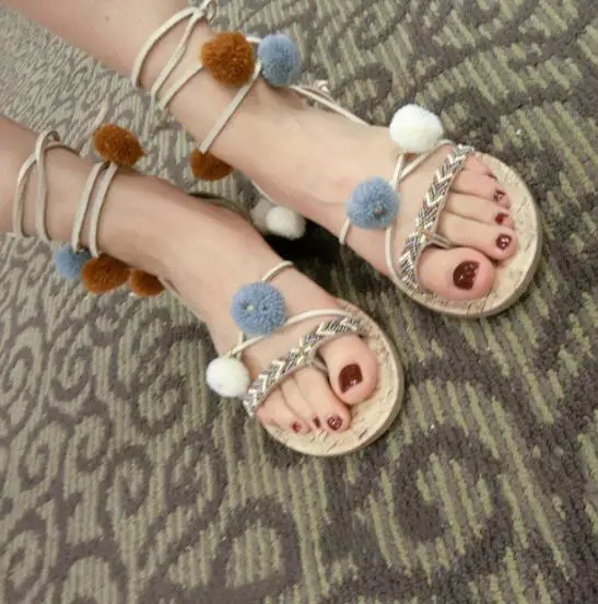 2017 горячие продажи pom сандалии сексуальная peep toe босоножки гладиатор для женщин