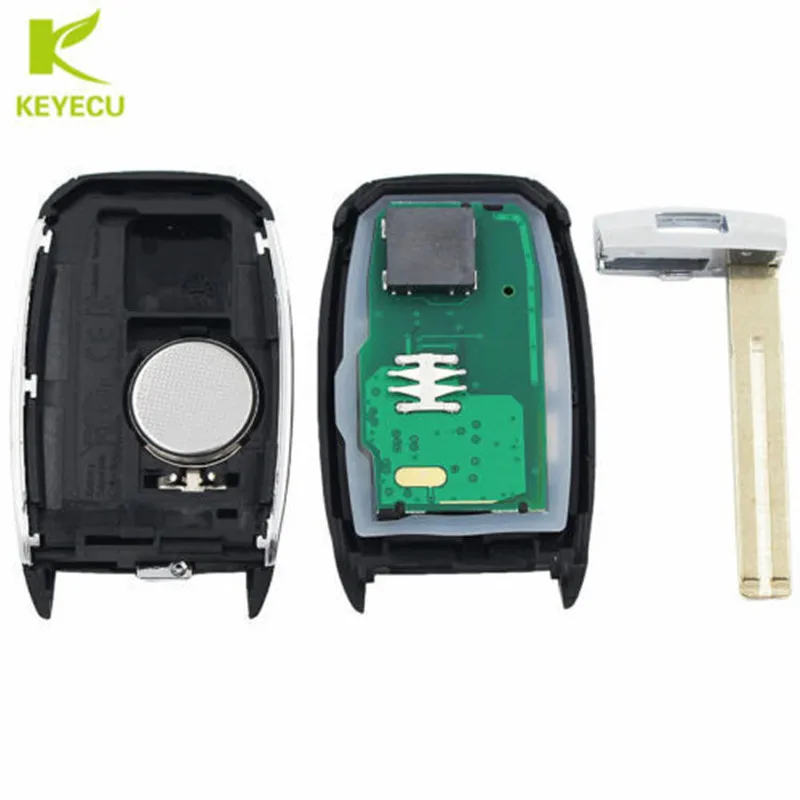 KEYECU подлинный умный дистанционный ключ брелок от машины 433 МГц ID47 для Kia KX3 2015 2017 P/N: