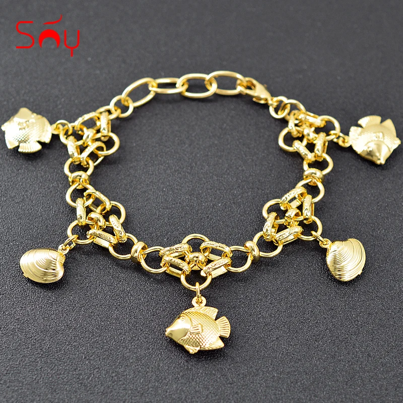 Sunny Jewelry очаровательные браслеты для женщин ручные цепи звенья юбилея свадьбы