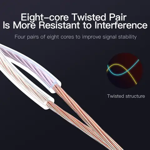 Ethernet-кабель Vention, экранированная витая пара, CAT 6, RJ45 Lan-кабель, патч-корд для компьютера и роутера, CAT6