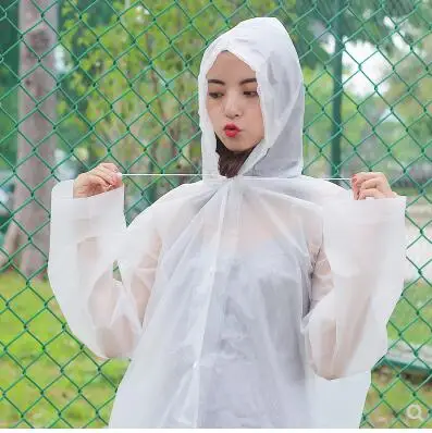 

Непромокаемый дорожный плащ для взрослых, портативный прозрачный, утепленный, модный пончо унисекс, для улицы