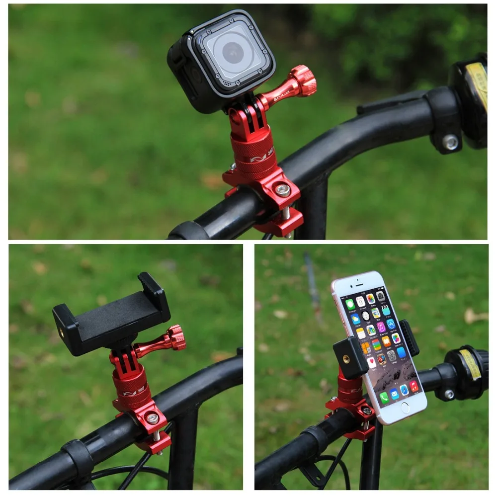 Аксессуары для экшн-камеры из алюминиевого сплава велосипедный кронштейн