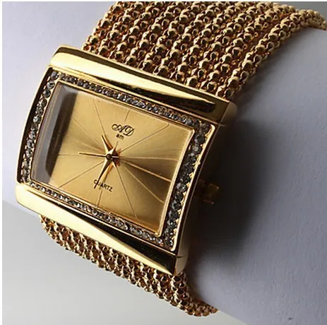 High quality alloy watchcase woman roses gold diamond bracelet watch new fashion luxury brand watches Swiss quartz | Наручные часы