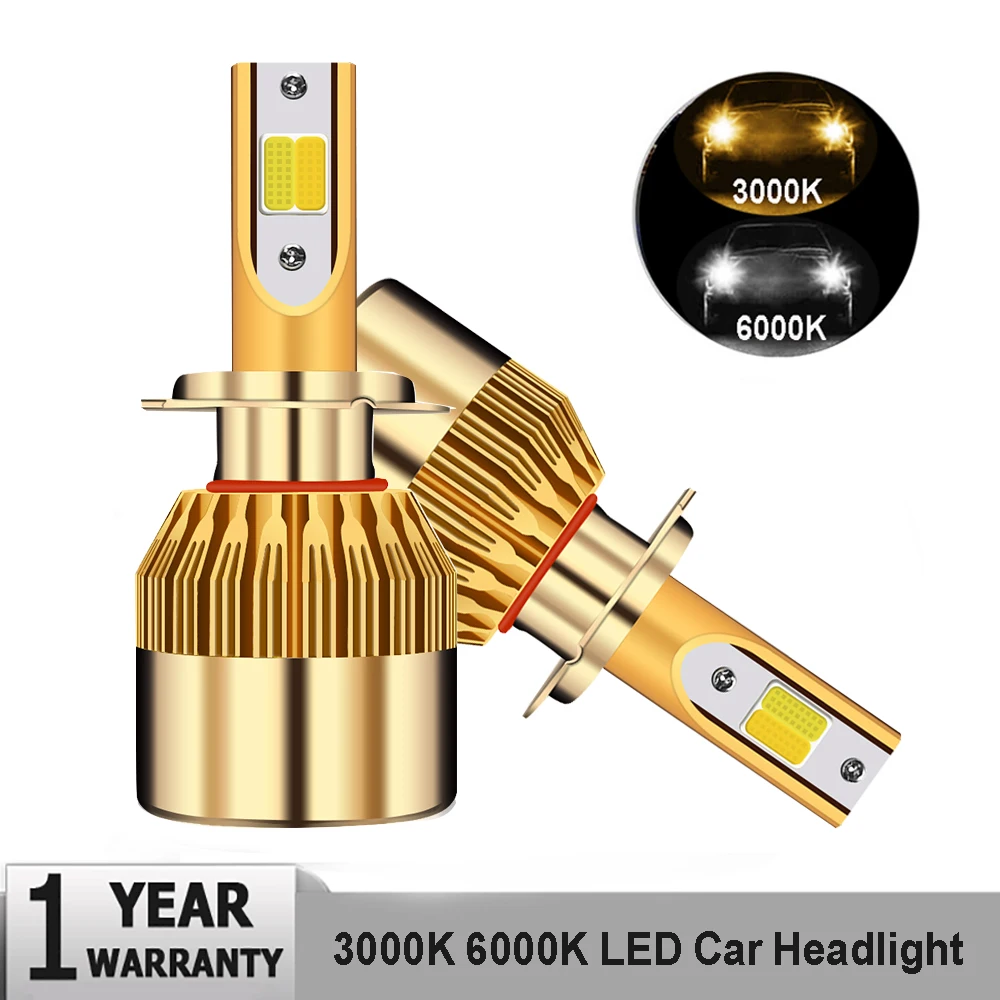 Автомобильные фары H4 H7 светодиодные лампы H1 H11 HB3 9005 HB4 9006 для Audi A4 B6 B8 B5 B7 A6 C6 C5 80 A3 A7