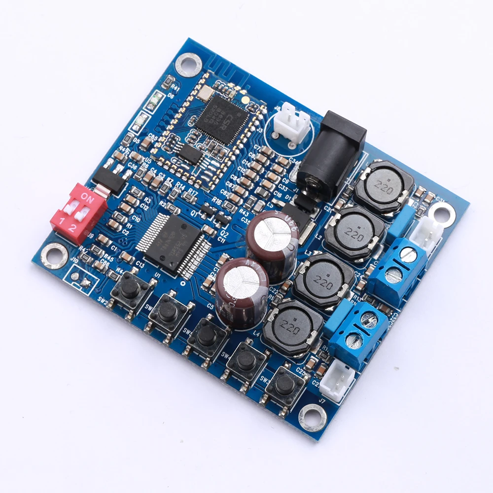 FX AUDIO Bluetooth аудиоприемник CSR4.0 Плата усилителя цифровой усилитель TDA7492P 25 Вт + плата
