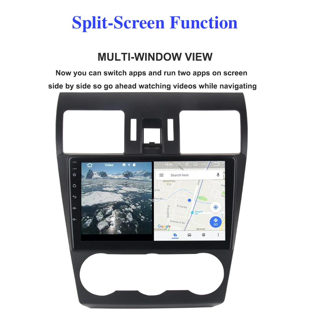 9 &quotAndroid 8 0 автомобильный мультимедиа для Subaru Forester DVD GPS 2013 2014 2015 2016 Авторадио