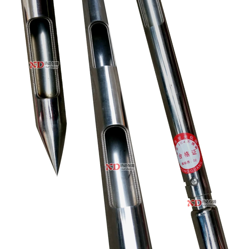 Все 304 двухслойная пробоотборная трубка из нержавеющей стали роторная цементный