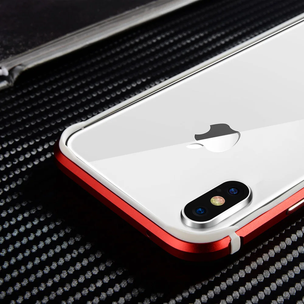 NYFundas чехол для iphone XS MAX XR Бампер Жесткий Тонкий тонкий металлический мягкий ТПУ 8 7