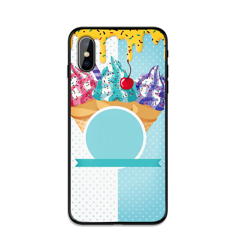 Цветной Мягкий чехол из ТПУ для Apple iPhone 6 6S 7 8 Plus 5 5S SE X XS MAX XR силиконовые