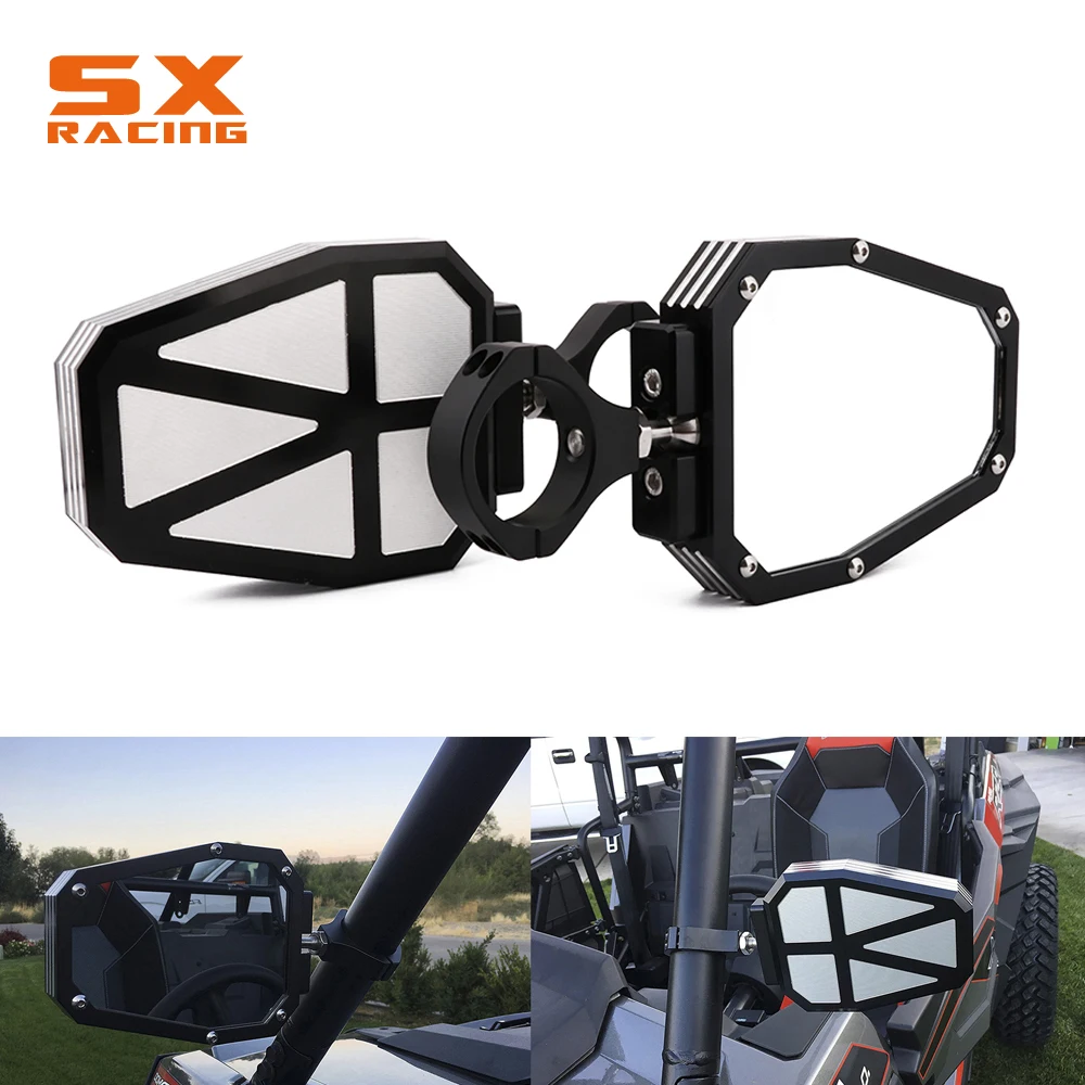 Мотоциклетное зеркало заднего вида UTV 43 мм для Arctic Cat Pioneer Rhino перметр Polaris Ranger RZR 750