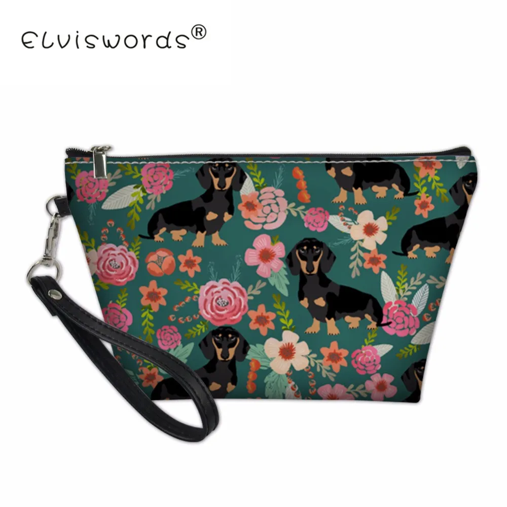 Такса 3D портативные дорожные косметические сумочки для женщин косметический